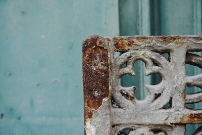 Close-up of rusty metal