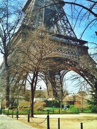 Built structure with trees in background