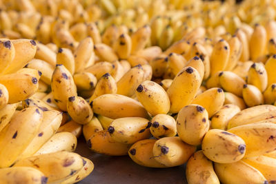 Full frame shot of fruits for sale at market stall