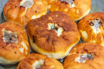 Close-up of dessert in plate