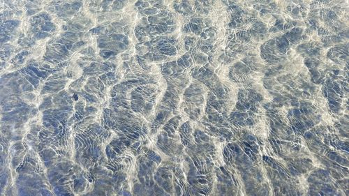 Full frame shot of rippled water