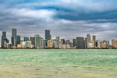 Buildings in city