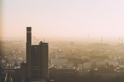 Cityscape against sky