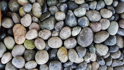 Full frame shot of stones