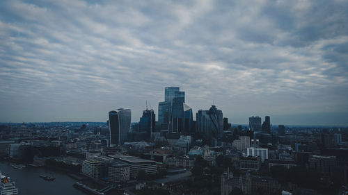 Cityscape against sky