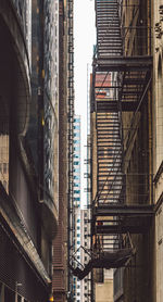 Low angle view of buildings in city