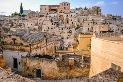 Buildings in matera