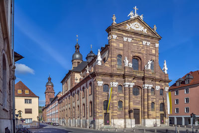 Low angle view of cathedral against sky