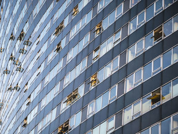 Low angle view of modern building