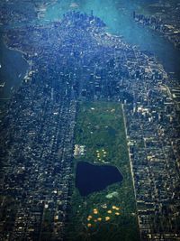 Aerial view of cityscape