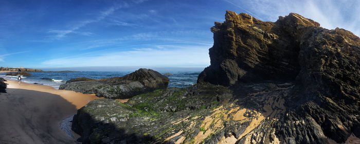 Panoramic view of sea against sky