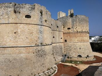 View of fort against the sky