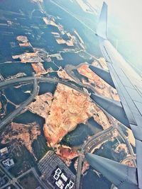 Aerial view of landscape