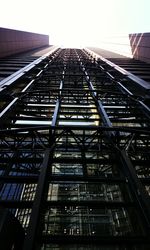 Low angle view of modern buildings