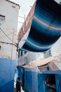 Low angle view of building against sky