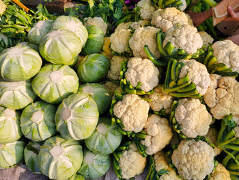 Full frame shot of vegetables