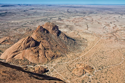 View of a desert