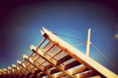 Low angle view of building against sky