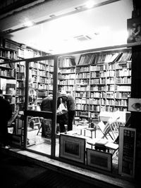 Man standing in front of building