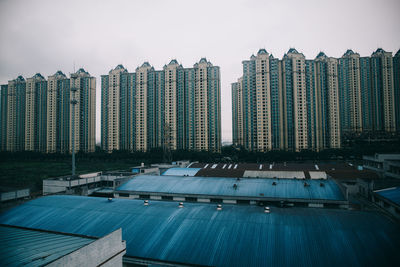 View of city against sky