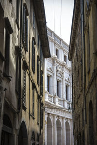 Low angle view of historic building against sky