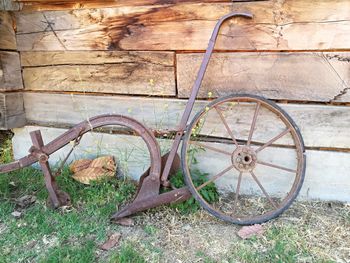Rusty wheel