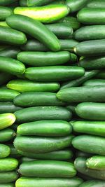 Full frame shot of vegetables at market stall