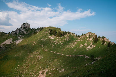 Panoramic view of landscape against sky