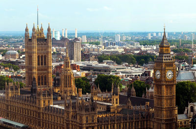 Buildings in city