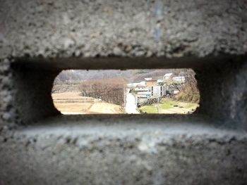Surface level of built structure