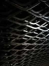 Full frame shot of metal grate