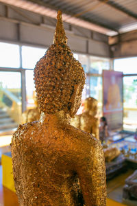 Close-up of buddha statue