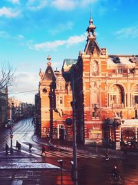 Buildings in city