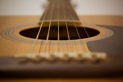 Close-up of guitar