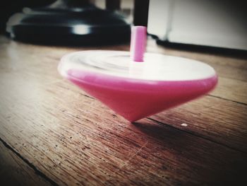 Close-up of drink on table