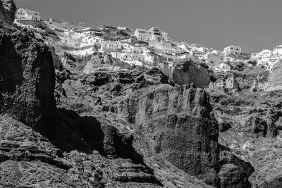 Panoramic view of buildings against sky