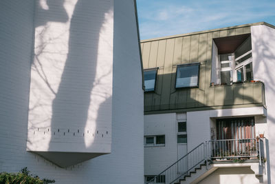 Low angle view of building against sky