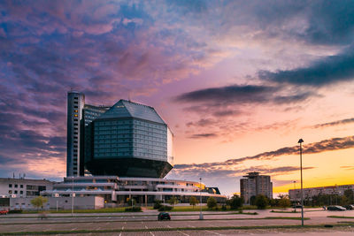 Buildings in city