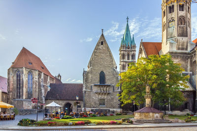 Naumburg cathedral of the holy apostles peter and paul  is a former cathedral in naumburg, germany