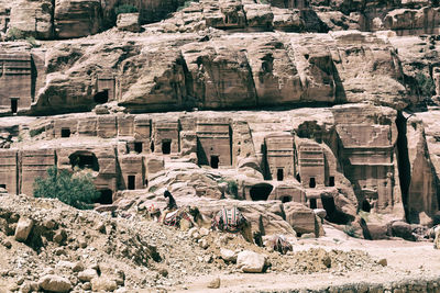 View of old ruins