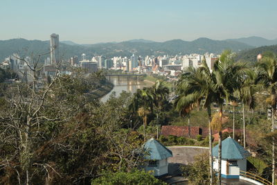 View of cityscape against sky