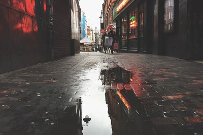 View of buildings in city