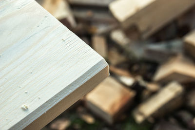 Close-up of wood