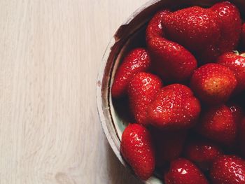 Close-up of strawberries