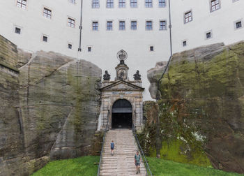 Statue of historic building