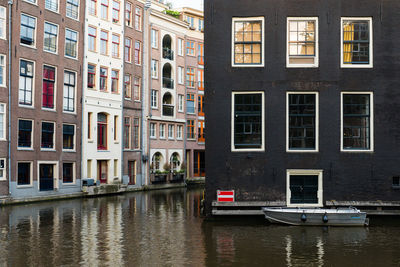 Boats in canal