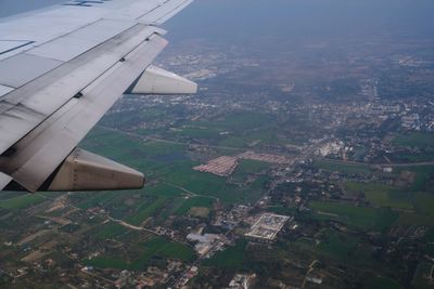 Aerial view of city