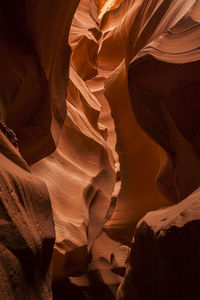 Rock formations in a desert