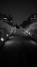 Road at night
