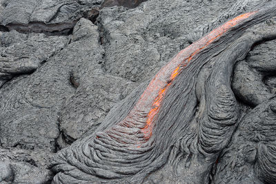 Full frame shot of lava